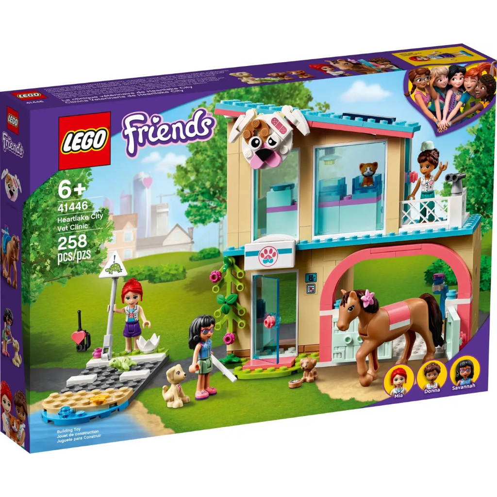 LEGO® Friends 41446 Heartlake City Vet Clinic - เลโก้ใหม่ ของแท้ 💯% กล่องสวย พร้อมส่ง