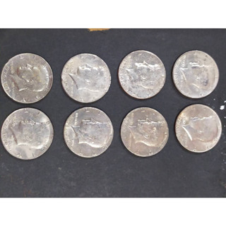 เหรียญกษาปณ์อเมริกาเก่า HALF DOLLAR วาระพิเศษ ครบ 200 ปี (1776-1976)