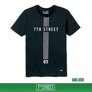 เสื้อยืด 7th Street รุ่น AML006-สีกรม