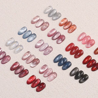 สีเจลลูกแก้ว ZHIYAYA สีเจลเกรดดีเม็ดสีแน่น ทาง่าย สีสวย ติดทน ขนาด 15ml.🌈 พร้อมส่งในไทย 🌈