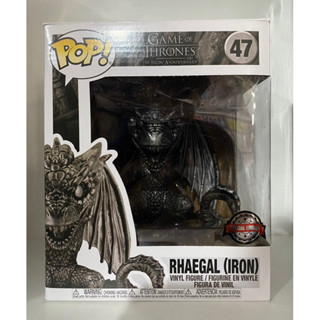 Funko Pop Rhaegal Ironขนาด 6 นิ้ว Game Of Thrones Exclusive 47