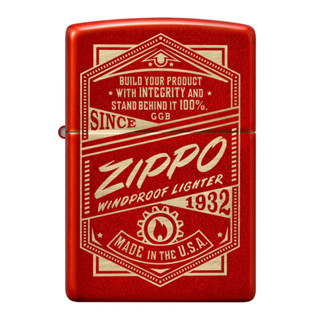 Zippo ไฟแช็กรุ่น 48620 Zippo It Works Design ของแท้ รับประกันตลอดชีวิต นำเข้าและจำหน่ายโดยตัวแทนจำหน่าย