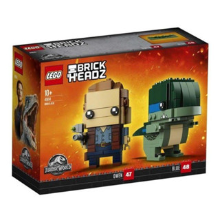 41614 : LEGO BrickHeadz Jurassic World Owen &amp; Blue (กล่องมีตำหนิเล็กน้อย)​