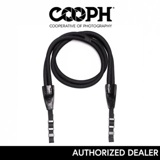 LEICA DOUBLE ROPE STRAP SO - BLACK by COOPH [19647] 100cm.