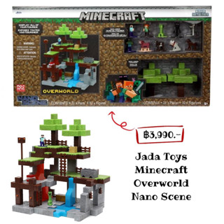 Jada Toys Minecraft Overworld Nano Scene