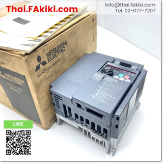 พร้อมส่ง,(A)Unused, FR-E740-0.75K Inverter ,อินเวอร์เตอร์ สเปค 3PH AC400V ,MITSUBISHI (66-006-777)