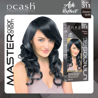 (ตัดฝา) สีผมดีแคช รุ่น มาสเตอร์ (โฉมใหม่ ) Dcash Master สีย้อมผม ครีมย้อมผม ยาย้อมผม (สีพร้อมไฮ) ขนาด 60 ml / 60 ml