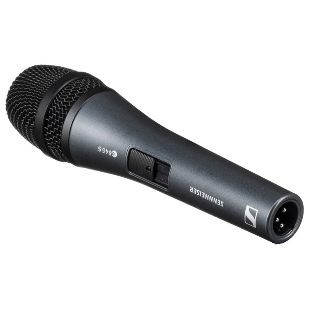 [ใส่โค้ดลด1000บ.] Sennheiser E845 / E845S ไมโครโฟน แถมฟรีหัวจับไมค์ ซองใส่ไมค์ E-845 / E-845S +ประกันศูนย์ไทย