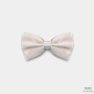 Ivory White Silk Bowtie-โบว์ไทผ้าไหมสีขาวงาช้าง