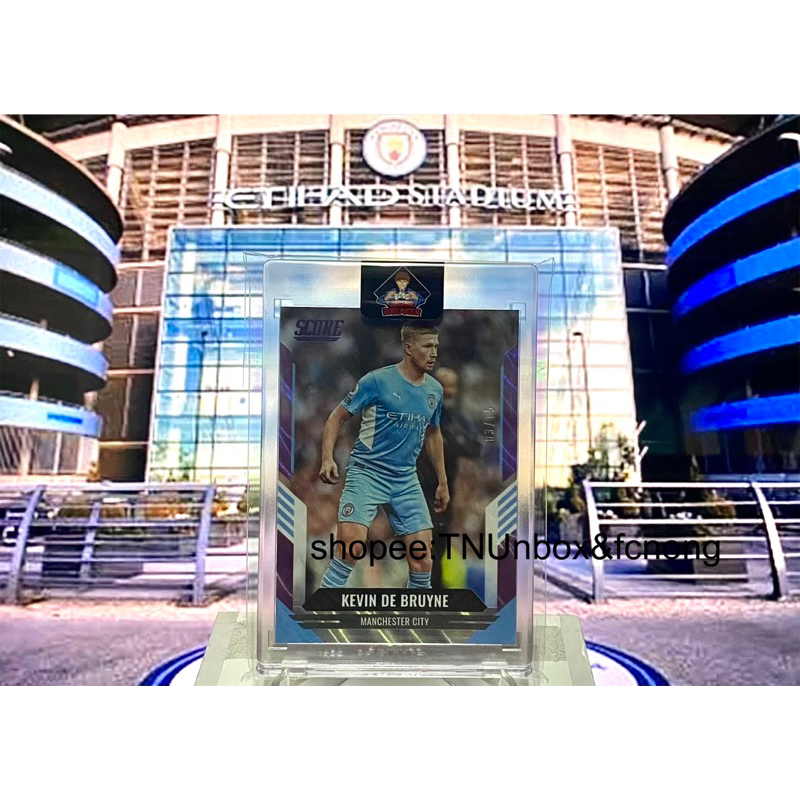 การ์ดนักฟุตบอล 2021-22 Panini Score - Kevin De Bruyne /15