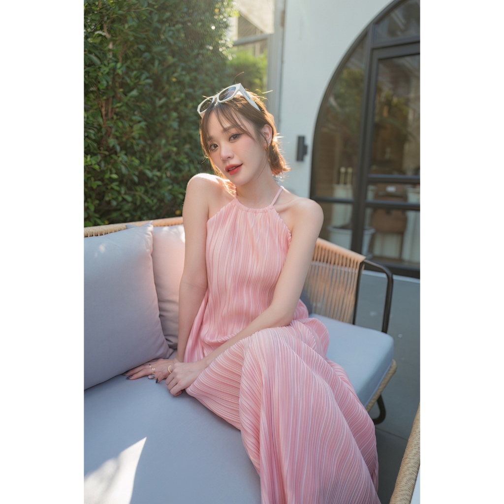 #DRI20 PLEATED DRESS