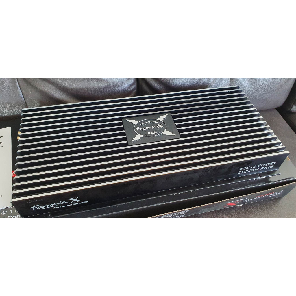 Formula-x FX-2500D 2500w Poweramp Class D ของใหม่แท้มีใบประกันจากโรงงาน