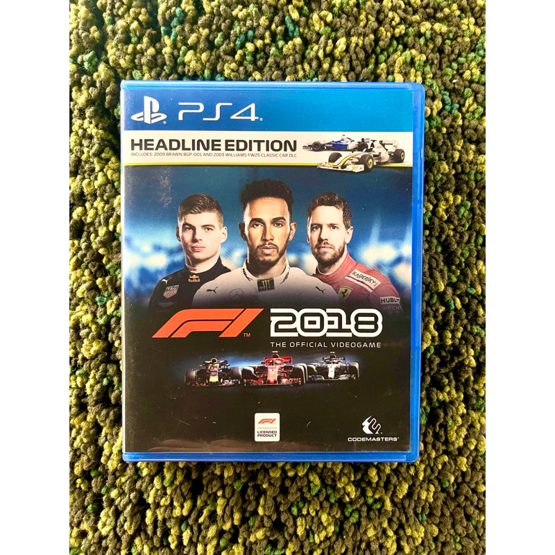 แผ่นเกม ps4 มือสอง / F1 2018 : The Official Videogame