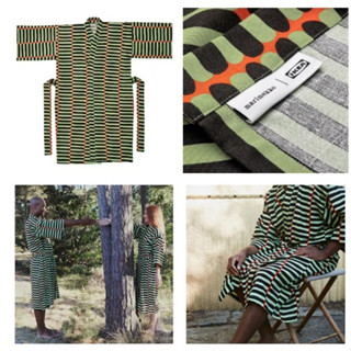 [พร้อมส่ง] BASTUA - IKEA x Marimekko Kimono บาสตูอา เสื้อคลุม กิโมโน ไซส์ S/M และ L/XL จำนวนจำกัด อิเกีย ของแท้