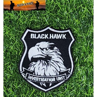 อาร์มBLACK HAWKเครื่องหมายเหยี่ยวBLACK HAWK