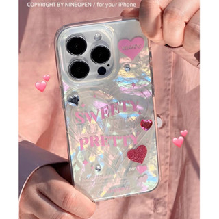 เคสไอโฟน Nineopen sweety lovely💕 ของแท้💯