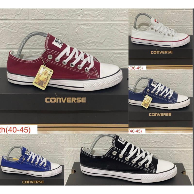 Big sale รองเท้าผ้าใบของ Con สินค้าพร้อมกล่องมี36-45สินค้าพร้อมส่ง#1