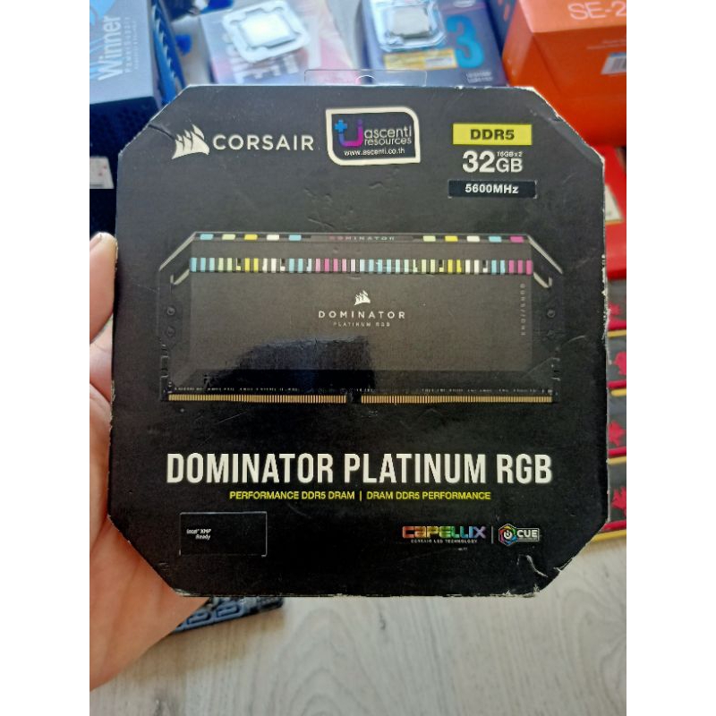 (DDR5) CORSAIR DOMINATOR PLATINUM RGB 32GB BUS5600
