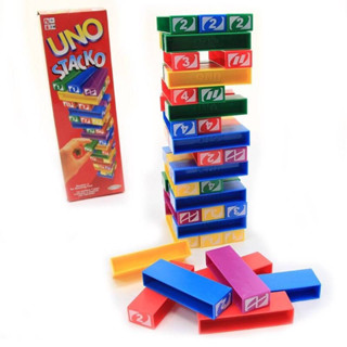 UNO Stacko เกมอูโน่ตึกถล่ม เกมประจำครอบครัว สีสันสดใส