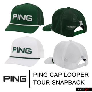 PING CAP LOOPER TOUR SNAPBACK LIMITED PING CAP MEN หมวกกอล์ฟ หมวกกีฬาผู้ชาย