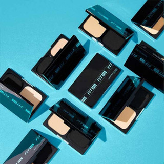 (6 เฉดสี) Maybelline Fit Me Matte+Poreless Powder Foundation เมย์เบลลีน ฟิต มี แมท+พอร์เลส แป้งผสมรองพื้น 9 กรัม