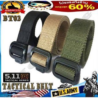 tactical Outdoor เข็มขัดสนาม Tactical 5.11 เข็มขัดทหาร เข็มขัดทธ.เข็มขัดผู้ชาย เข็มขัดหัวอลูมิเนียมสายไนล่อน