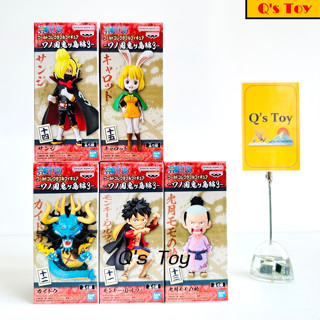 Set Onigashima Vol.3 [มือ 1] WCF ของแท้ - 5 Characters Onigashima Vol.3 WCF Banpresto Bandai Onepiece วันพีช