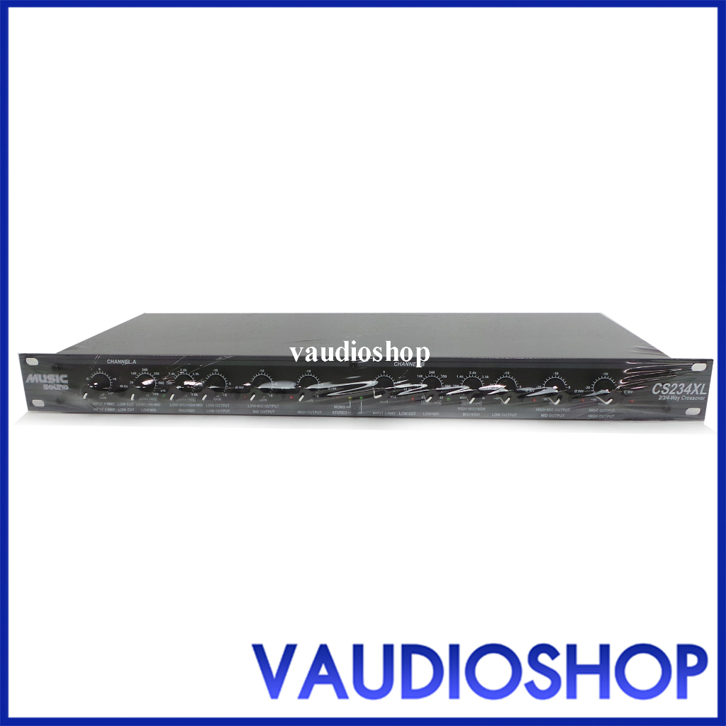 CS-234XL MUSIC SOUND CROSSOVER  ครอสโอเวอร์ ครอส 2ทาง/3ทาง/4ทาง มิวสิคซาวด์ MUSIC CS234XL