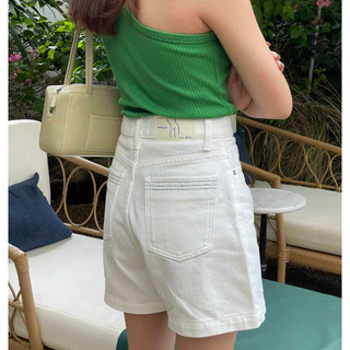 TGDA.CO - กางเกงยีนส์ขาสั้น Body girl รุ่น Otis Linear shorts (new color released!) (พร้อมส่ง)