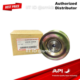 ลูกลอกสายพานไดชาร์ท ALTIS 85mm. 6ร่อง 1ZZ 2ZZ 3ZZ ZZE121-2 ZZT230-1 TOYOTA รุ่นรถ ALTIS 13570-22010