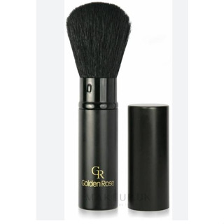 โกลเด้นโรส RETRACTABLE POWDER BRUSH  แปรงขนนุ่มเนียนสำหรับลงแป้งทุกประเภททั้งผิวหน้าและผิวกาย