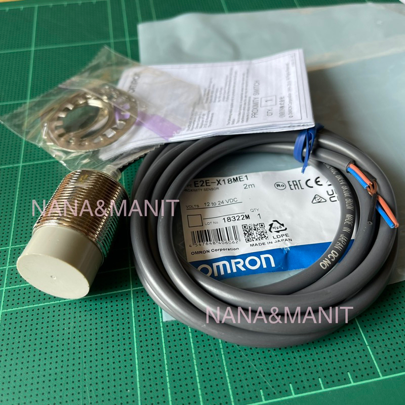 E2E-X18ME1 Sensor NPN NO พร้อมส่งในไทย🇹🇭
