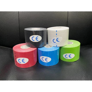 คิเนซิโอเทป เทปบำบัด Kinesio tape 10 สี สำหรับนักกีฬามืออาชีพ