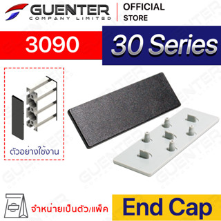 End Cap 3090 – 30 Series (จำหน่ายแบบตัว/แพ็ค) ฝาปิดสำหรับอลูมิเนียมโปรไฟล์ขนาด 30×90 มีให้เลือก 2 สี ดำและเทา [ASB-39]