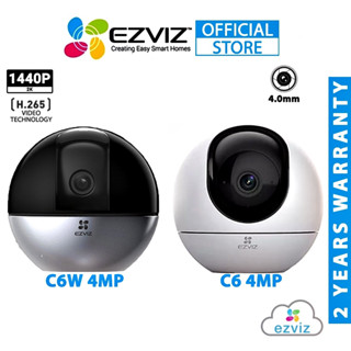 กล้องวงจรปิด EZVIZ C6 / C6W (4MP) Wifi Smart Home Indoor Security Camera ,Two-Way Talk