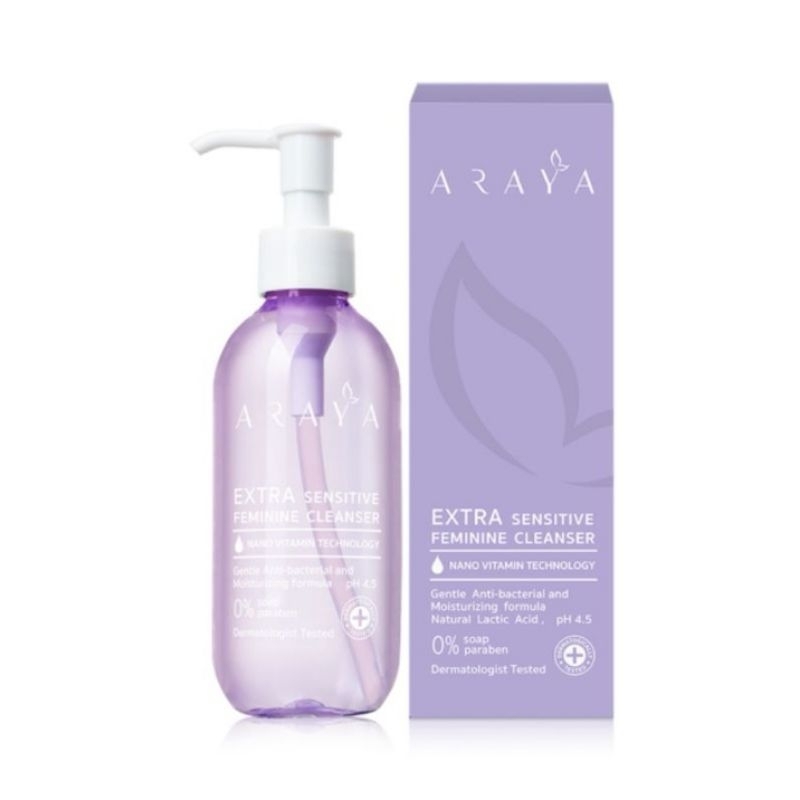 อารยา สบู่เหลว อนามัย เพื่อสตรี จุดซ่อนเร้น Araya lady feminine care 200 ml original