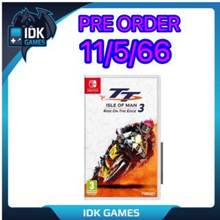 [+..••] PRE-ORDER | Nintendo Switch TT ISLE OF MAN: RIDE ON THE EDGE 3(zone2) (เกม PlayStation™ 🎮 วางจำหน่าย 2023-05-11)