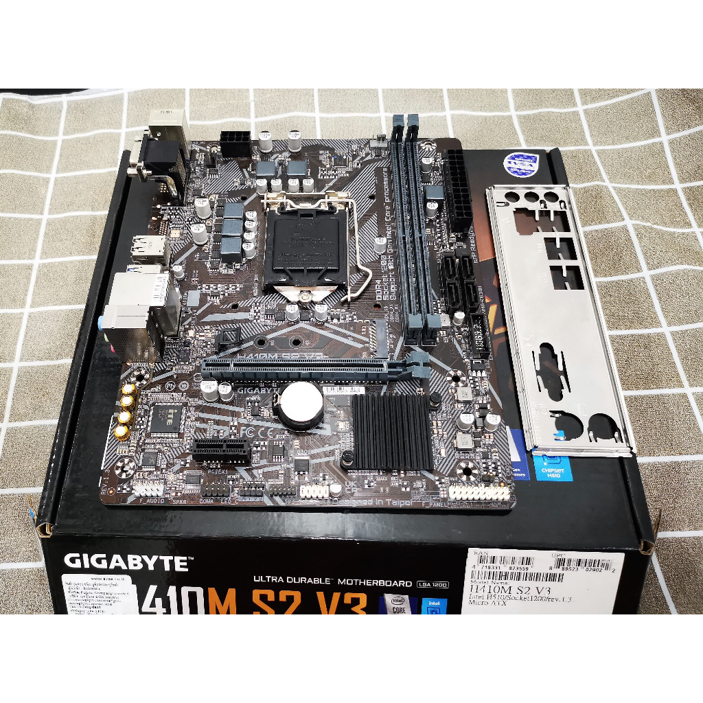 M/B Gigabyte H410M S2 V3 **สินค้ามือ2 สภาพดี