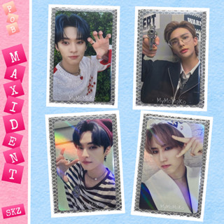 Stray Kids - 💖 Maxident 💕- POB - การ์ด Photocard [แกะบั้มเอง]