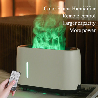 Humidifier 7 สี เครื่องพ่นไอน้ำไฟเตาผิงอโรม่า เครื่องพ่นอโรม่า ไอน้ำเปลวไฟ