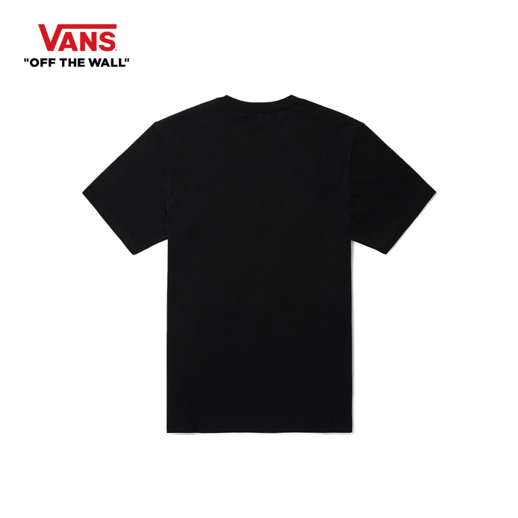 VANS AP M VANS OTW SS TEE-B - BLACK-RACING RED เสื้อยืดคอกลม ชาย หญิง — صورة 2