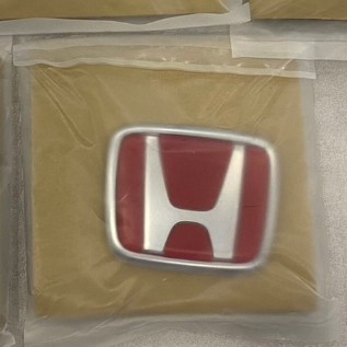 โลโก้หลัง H แดง Honda Rear Red Emblem DC2 ของแท้ ญี่ปุ่น 1 ชิ้น