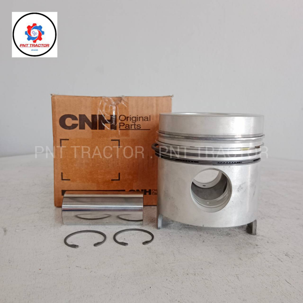 ลูกสูบ + แหวน   หัวนูน ใช้กับรถไถฟอร์ด รุ่น F/6600, F/5610 นิวฮอลแลนด์ *** แท้ห้าง *** จำนวน 1สูบ