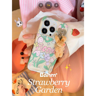 เคสไอโฟน Bahm case strawberry garden🍓 ของแท้💯