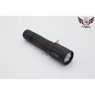 ไฟฉาย Modlite รุ่น PLHv2-18650 (หลอดLED) (Modlite Handheld PLHv2-18650 Light)  ● ขนาด : ยาว 13cm. เส้นรอบวงมือจับ 2.5cm.