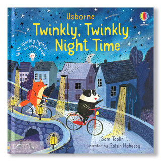 DKTODAY หนังสือ USBORNE TWINKLY TWINKLY NIGHT TIME (AGE 6+ MONTHS)