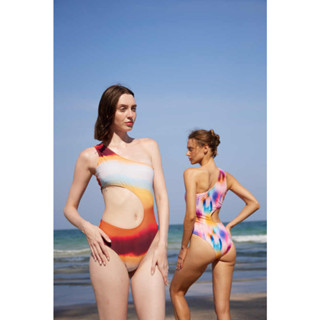 One - Shoulder Bianca Swimsuit - ใครชอบทูพีชแต่กลัวใส่แล้วตันต้องรุ่นนี้เลยค่ะ เว้าส่วนเอวเพิ่มมิติ สวยปังมากกก