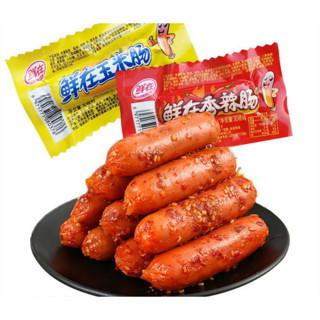 ใส้กรอกข้าวโพด  รสเผ็ด คอร์นด็อก Corn Dog Sausage 28กรัม