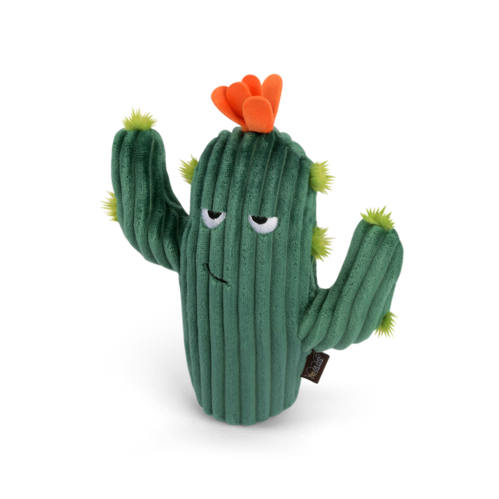 PLAY Prickly Pup Cactus กระบองเพชรของเล่นตุ๊กตาสุนัข Plush Dog Toy