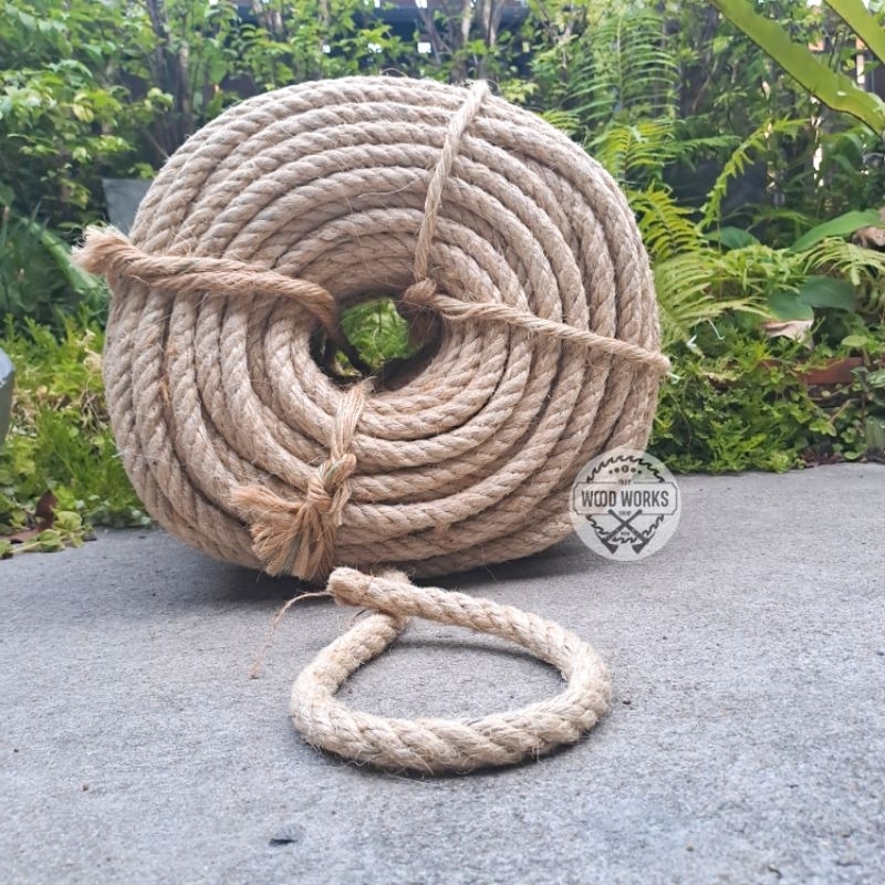 เชือกมะนิลาแท้ เชือกชิงช้า 20 mm. [แบ่งขายเป็นเมตร มีแถม อ่านรายละเอียดก่อนสั่งจร้า]